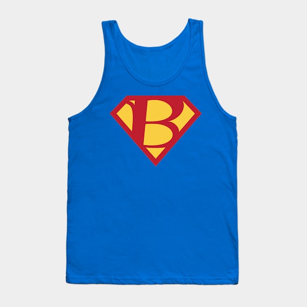 Letter B Tank Top by Ryan